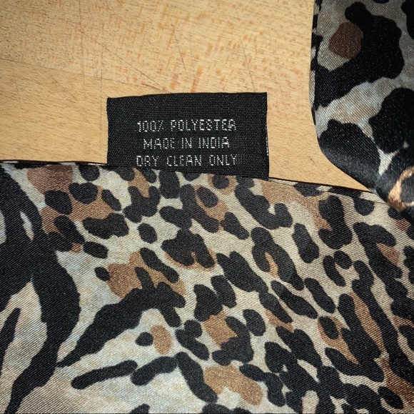 Leopard Print Scarf/Belt - Picture 4 of 4